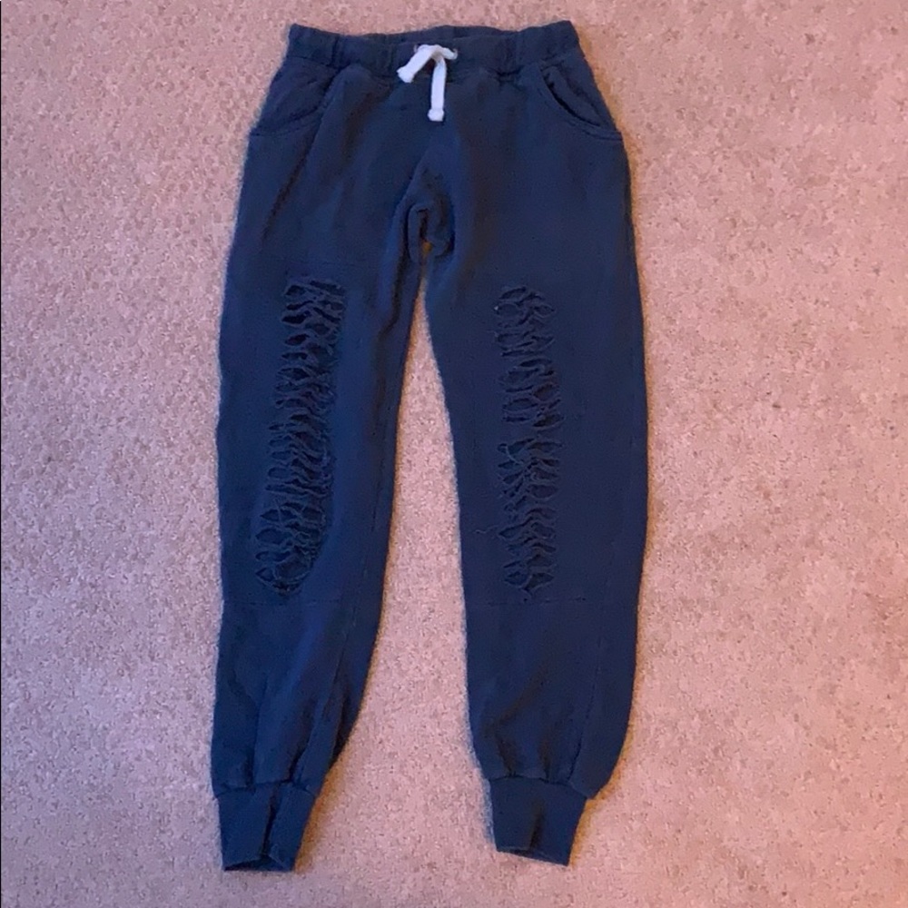 Vintage Havana ripped sweatpants